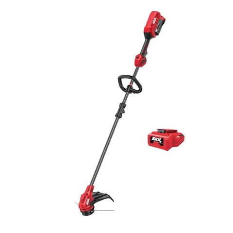 SKIL 40V 14 in.String Trimmer Kit with Twist Load Including 2.0Ah Battery and 60W Charger-LT1400C-11