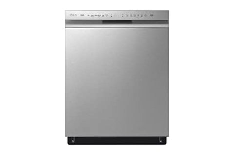LG 24″ QuadWash™ Front Control Built‑in Dishwasher LDFN4542S – EasyRack™ Plus, 3rd Rack, Fingerprint‑Resistant Stainless Steel