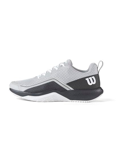 WILSON Rush Pro Lite Men's Tennis Shoe, Pearl Blue/Ebony/White, Size 10