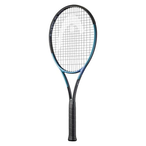 HEAD Gravity MP 2025 Tennis Racquet - Advanced Players, Strung Mid Tension with Velocity 16G String - 4 3/8" Grip