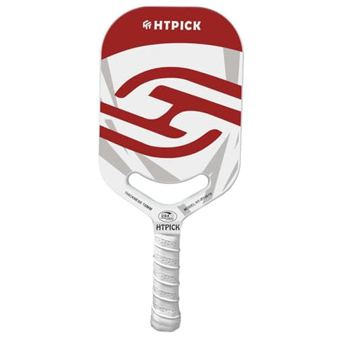 Pickleball Paddles | T700 Carbon Fiber Pickleball Paddle with Aero Throat | Hot-Press Moulding | 16mm Polymer Core | Specifically Engineered for Swing Speed and Manoeuvrability