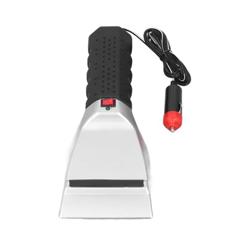 Auto Heated Ice Scraper Snow Shovel Plastic Metal 12V 18W 60°C 110.24in 3 Min Fast Heat Electric Windshield for Cars Trucks SUV