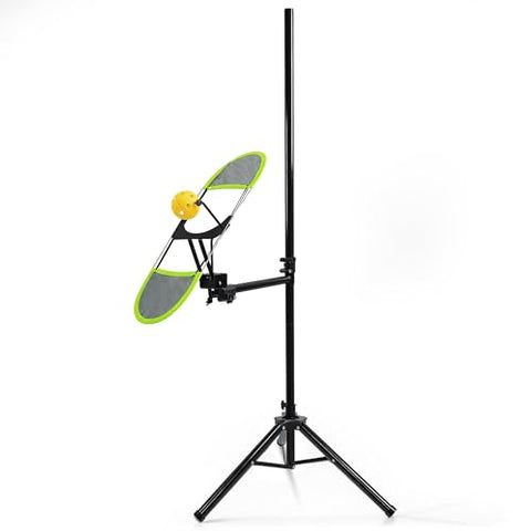 Pickleball Trainer,Dual-Sport Training aids for Pickleball&Tennis,Portable Pickleball Practice Equipment,360°Rotation&Height Adjustable,No Pick-Up Training Tool for Indoor/Outdoor Use
