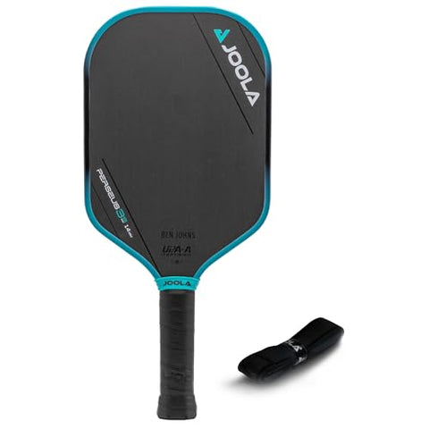 JOOLA Ben Johns Perseus 3S 14mm Pickleball Paddle w/Propulsion Core - Charged Carbon Surface Technology. UPA Approved - Elongated Body Shape w/Large Sweet Spot. NFC Chip Enabeled & UPA-A Certified.