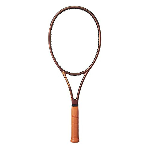 Wilson Pro Staff 97UL V14 Performance Tennis Racket - Grip Size 1-4 1/8", Strung with Sensation 16 Natural at Mid Range Tension