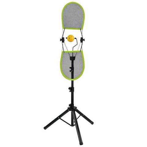 WAOPSO Pickleball Topspin Trainer,Professional Training Tool with Adjustable Angle Panel, Dual-Sport Compatible Pickleball Training Equipment for Solo Practice & Skill Development