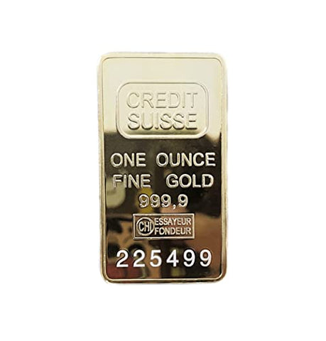 LRGKMCWTOB Bar Replica Brick Bullion Glittering Movie Prop for Pirate Costume Party Supplies Novelty Gifts Stage Decoration Halloween Paper Golden Brick Metal Commemorative Medallion