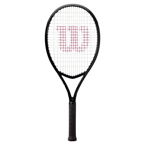 WILSON XP 1 Adult Recreational Tennis Racket - Grip Size 2-4 1/4", Black