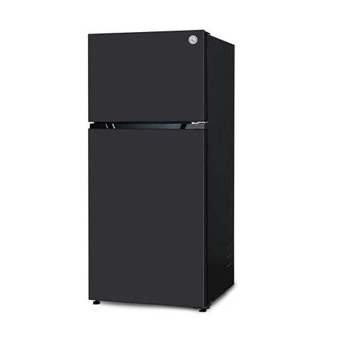 Commercial Cool 20 Cu. Ft. Top Mount Refrigerator with Ice Maker, 2-Door Refrigerator with Top Freezer, Freezer with Icemaker and Adjustable Temperature Control, Energy Star Certified, Black