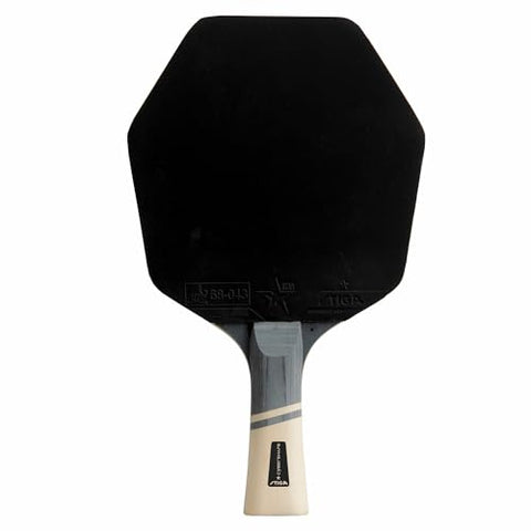 STIGA Cybershape Lite Ping Pong Paddle – Beginner Table Tennis Racket with Lightweight 5-Ply Blade, Hexagon Shape, and Spin-Friendly Rubber for Recreational Play