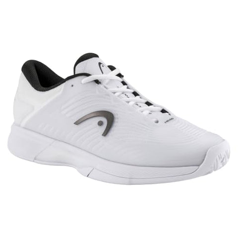 HEAD Revolt Pro 4.5 Men's Tennis Shoes, White/Black, 10.0