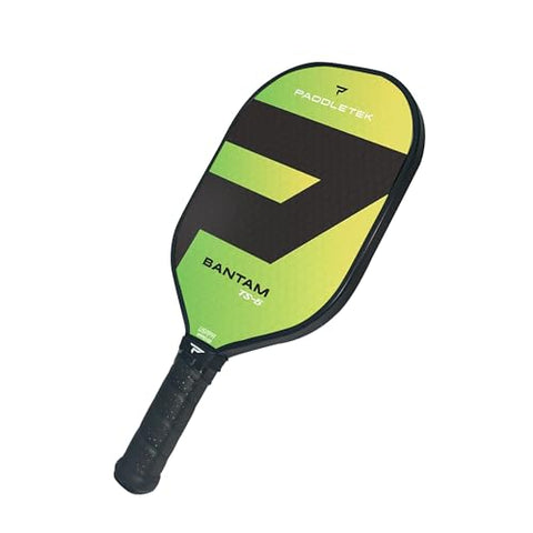 Paddletek Bantam TS-5 Pickleball Paddle | Professional Pickleball Paddles with Honeycomb Core, Textured Fiberglass Epoxy Hybrid Surface, Bantam PolyCore & High Tack Performance Grip | USAPA Approved