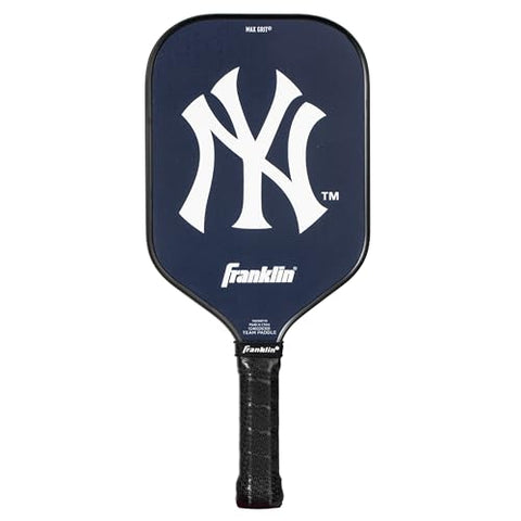 Franklin Sports MLB New York Yankees Pickleball Paddle - Official MLB Team Rackets - USAP (USAPA) Approved Premium Quality Pickleball Paddles - Authentic Team Logos + Colors