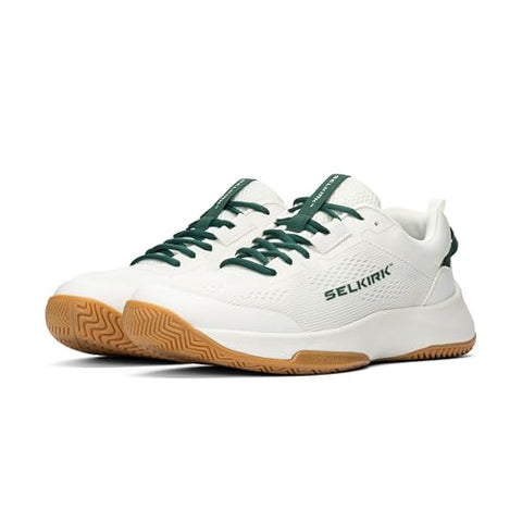 Selkirk Sport Men's CourtStrike 2.0 Pickleball Shoe White Pine Gum 11