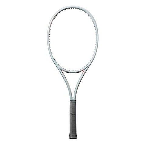 Wilson Shift 99 V1 Strung Performance Tennis Racket - Grip Size 2-4 1/4", Strung with Sensation 16 Natural at Mid Range Tension