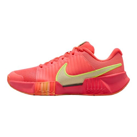 Nike Zoom Challenge Women's Pickleball Shoes (FQ4155-800, Hyper Orange/Volt/Medium Ash/Barely Volt) Size 6.5