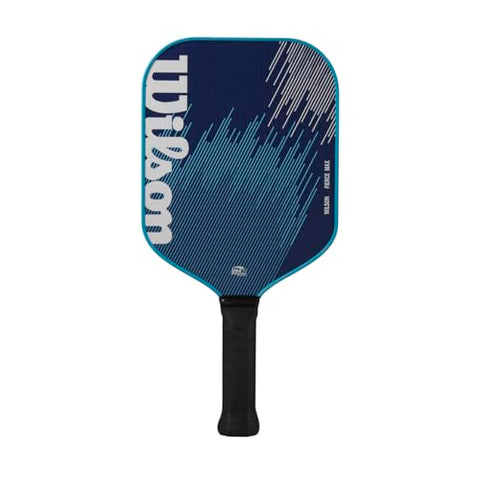 WILSON Fierce Max 13mm Pickleball Paddle - Grip Size 2-4 1/4", Blue/Navy