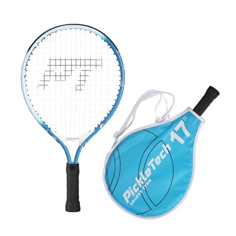PickleTech Kids Tennis Racket - Toddler Tennis Racket, 17-25 inch Youth Tennis Racquet for Ages 2-12, Multi-Color & Size for Beginners, Ideal Gift for Boys & Girls