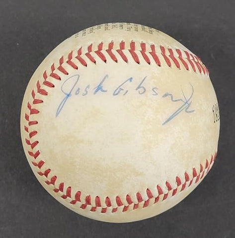 Josh Gibson Jr. Single Signed Negro League Baseball Beckett Certified - Autographed Baseballs