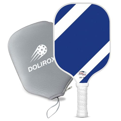 Picklebal Paddle Carbon Fiber, Womens Pickle Ball Paddle USAPA Approved Single Lightweight Pickleball Paddle with Cover Graphite Pickleball Paddle with Premium Grip & Handle
