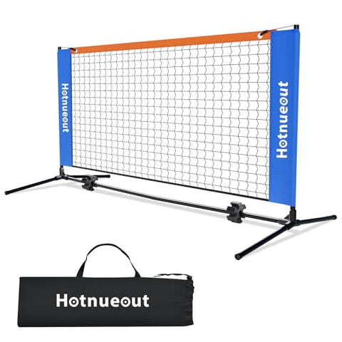 Hotnueout 5FT Small Mini Pickleball Net - Quick Setup Indoor/Outdoor Portable Practice Net, Net Small Equipment Training Net