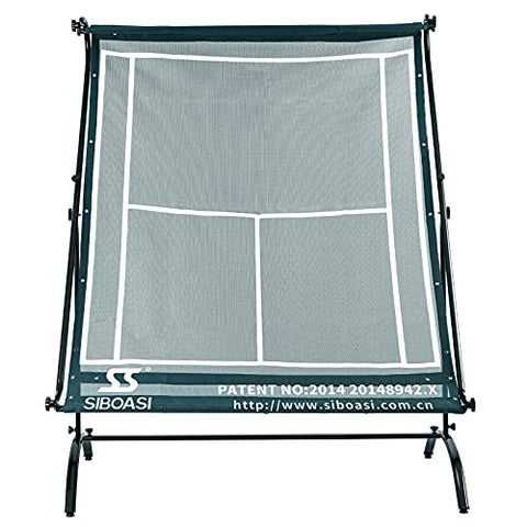 Tennis Rebounder Net - Rebound Wall for Racquet Sports - for Pickleball Paddle Squash Racquetball Table Tennis -Portable Backboard for Indoor & Outdoor Training SIBOASI