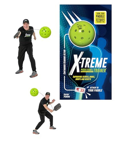 Pickleball Trainer, Pickleball Rebounder for Solo Training Anywhere, Durable, Portable, Easy Set Up