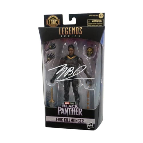 Michael B Jordan Autographed Legacy Collection Erik Killmonger Action Figure - BAS