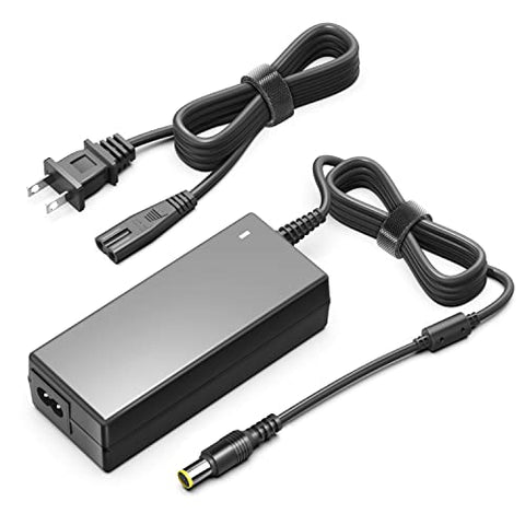 Jackery Charger, 90W Power Supply for Jackery Explorer 550/500/300/240/160 E240 E300 E500 E550, Anker 521 Portable Power Station, Solar Generator 167Wh 240Wh 293Wh 518Wh Lithium Battery Charging Cord