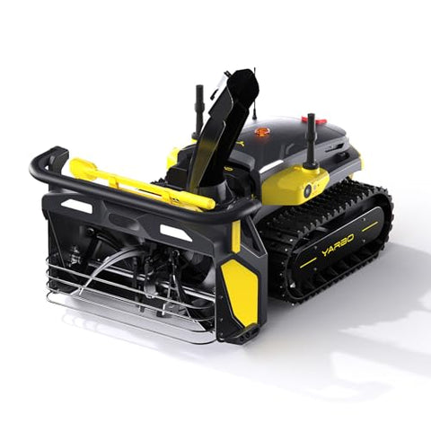 YARBO Snow Blower Robot, 24/7 Autonomous 2-Stage Robotic Snowblower Cordless with Modular Design, 6-40ft Throwing Distance, 12" Cleaning Height, Auto-Mapping, AI Vision & RTK GPS for Navigation