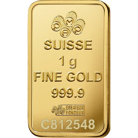 IROLD 24k Gold Bar .9999 Pure with Assay Certificate from Veriscan AU (1 Gram)
