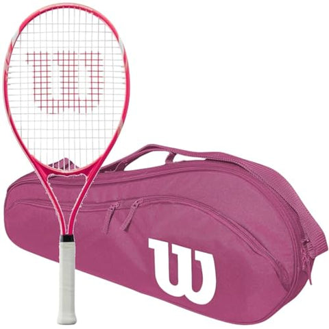 Wilson Tempest Pro Lite Tennis Racquet Bundled with an Advantage 2.5 Tennis Bag or Backpack – Optional Accessories
