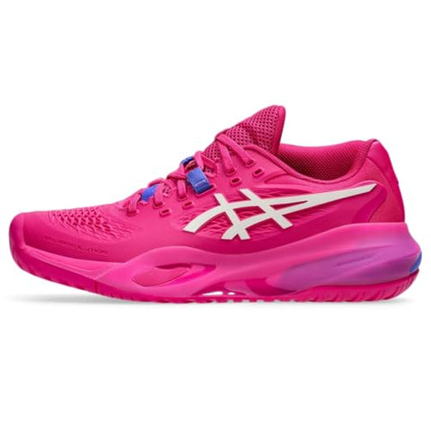 ASICS Women's Gel-Resolution X Tennis Shoes, 9.5, Bright Rose/Cream