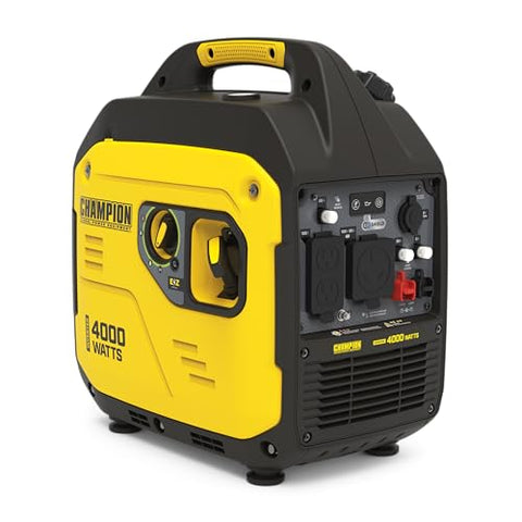 Champion Power Equipment 4000-Watt RV Ready Portable Inverter Generator with Quiet Technology and CO Shield