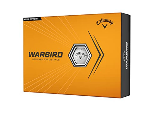 Callaway Golf Warbird Golf Balls (2023 Version, White, 12 Ball Pack)