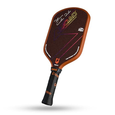 JUCIAO Pickleball Paddles,T700 Carbon Fiber Surface Pickle Ball Racket, Honeycomb Core,USAPA Approved Pickle Ball Paddle for Beginners & Intermediate Players