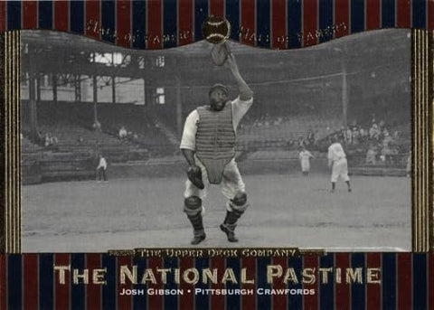 2001 Upper Deck Hall of Famers #64 Josh Gibson Baseball Card