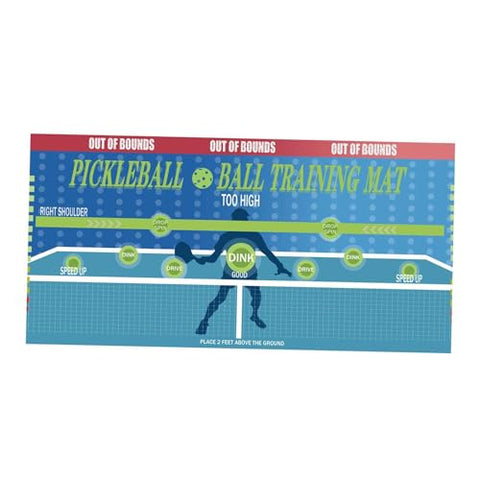 rockible Pickleball Dink Pad for Wall Pickleball Practice Rebounder Enhance Pickleball Skill Official Dink Pad for Room Exercise Yard