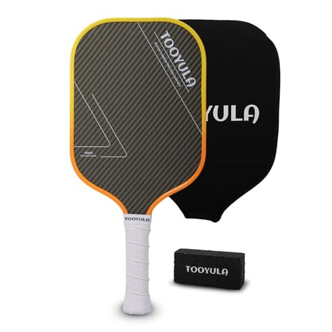 Professional Pickleball Paddles High-Strength Carbon Fiber Rackets with 16mm Honeycomb Polymer Core Best Pickleballs Paddle 2026 Players with Good Ball Control Skills