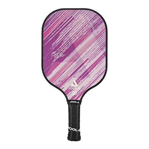 JOOLA Journey Lightweight Pickleball Paddle w/Increased Control – Fiberglass Graphite Surface for More Power - Multiple Colors & Designs - USAPA Approved - Purple 10mm