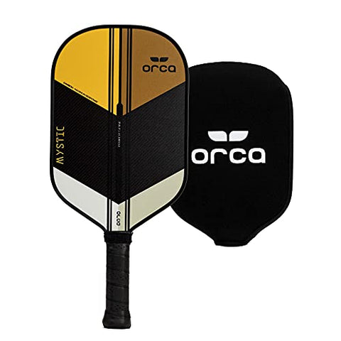 Orca Pickleball Paddles, Mystic Carbon Fiber Pickleball Paddle, USAPA Approved, Ultimate Control & Precision