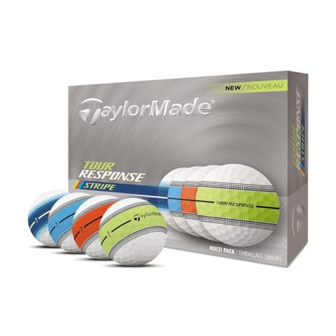 TaylorMade Golf 2025 Tour Response Stripe Multipack One Dozen