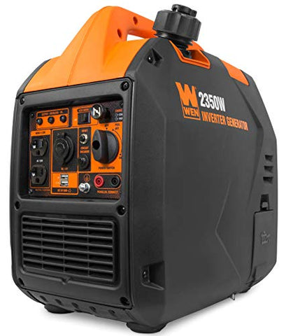 WEN Super Quiet 2350-Watt Portable Inverter Generator with Fuel Shut Off, Ultra Lightweight (56235i)