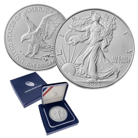 2026 American Silver Eagle $1 US Mint Brilliant Uncirculated