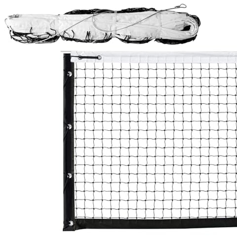 PROGOAL Pickleball Net Replacement 22ft X 3ft - Heavy Duty Professional Pickleball Net Official Tournament Size Weatherproof Portable with Steel Wire Reinforcement Fits Most Standard Posts (Net Only)