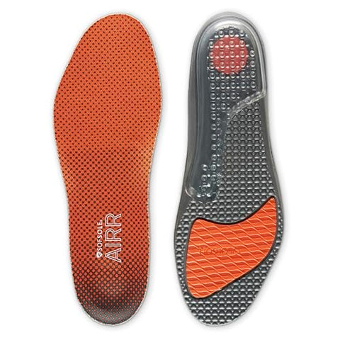 Sof Sole mens Airr Performance Full-length Insole, Orange, 11-12.5 US