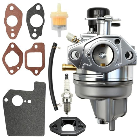 GMAPATS 16100-Z0J-H03 Carburetor Kit for Honda HS520 HS720 Snow Blowers Replace 16100-Z1A-H01 16100-ZL8-H02 With Spark Plug and Fuel Filter