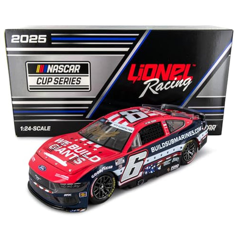 Lionel Racing Brad Keselowski Autographed 2025 BuildSubmarines Salutes ARC Diecast Car 1:24 Scale