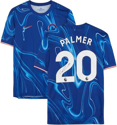 Cole Palmer Chelsea Autographed 2024-25 Home Jersey - Autographed Soccer Jerseys