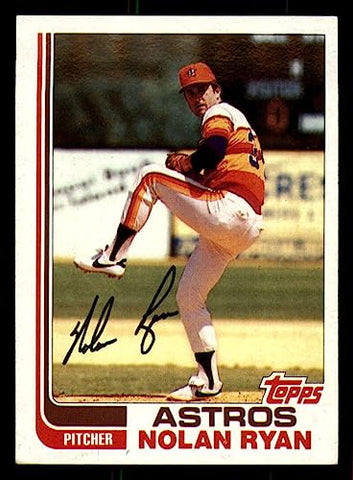 Baseball MLB 1982 Topps #90 Nolan Ryan NM Near Mint Astros